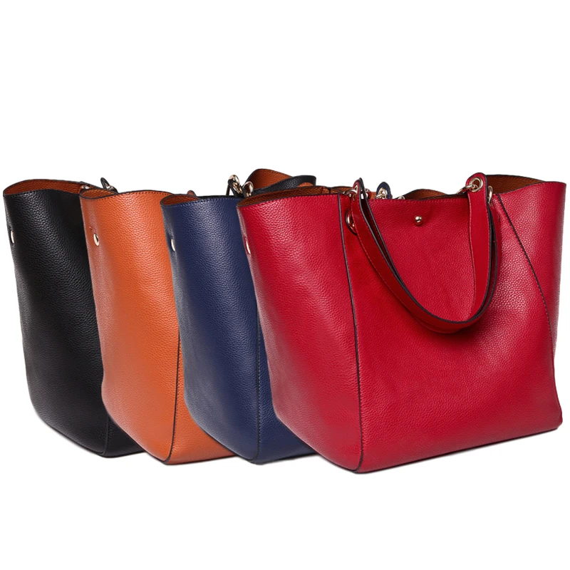 

Модная женская сумка на весну 2022 года, новая простая сумка для тещи, женская красная сумка через плечо, женская повседневная большая сумка-т...