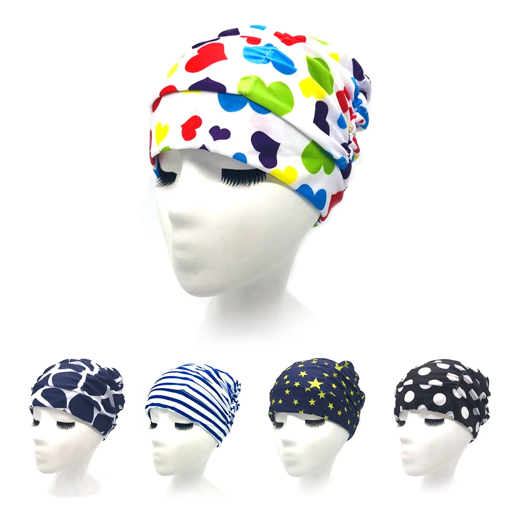 Унисекс нескользящий высокоэластичный пляжный тюрбан для дайвинга плавания в