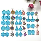 Серьги, подвеска для брелока, силиконовая форма для ювелирных изделий, ожерелья, серьги-гвоздики, литье, изготовление ювелирных изделий