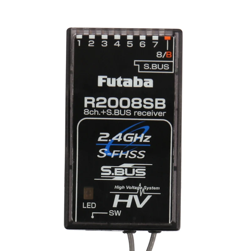 Оригинальный приемник futuba R2008SB S. Bus 8-канальный для S-FHSS радиоуправления T8J T10J T14SG |