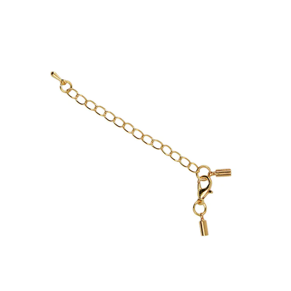 12-pack Lobster Clasp with 3mm Crimp Tube Ends And Extension Chain | Украшения и аксессуары