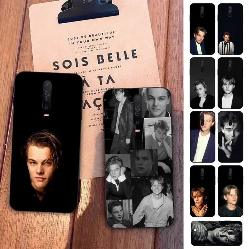 

American actors Leonardo DiCaprio Phone Case for Redmi 5 6 7 8 9 A 5plus K20 4X S2 GO 6 K30 pro