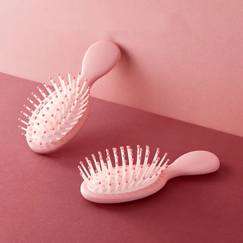 

1Pcs Cute Mini Portable Air Cushion Combs for Scalp Massage Pure Color Anti-static Baby Hair Brush Infant Care