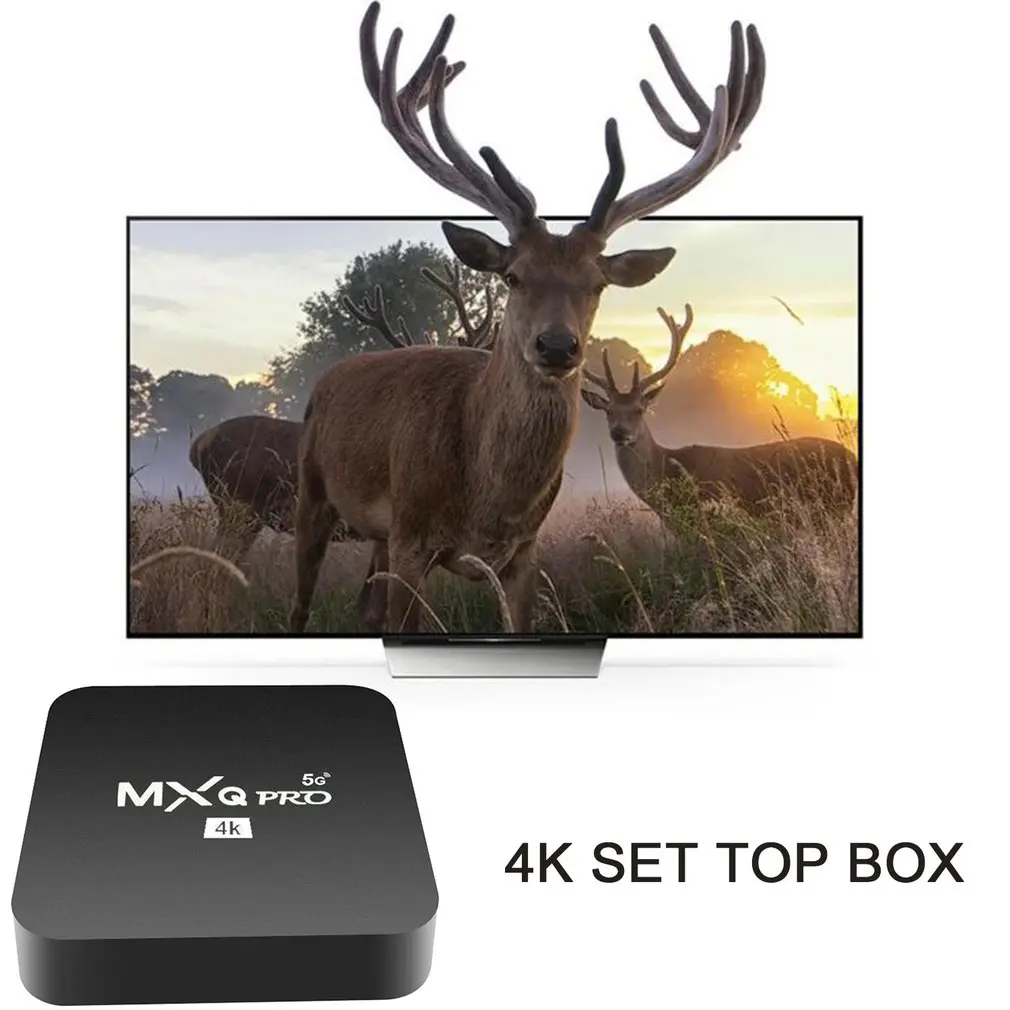 

MXQPRO5G 4K RK3229-5G Smart Multimedia Player 1+8G With Reliable Network Rockchip 3228A Quad-Core Multimedia Player