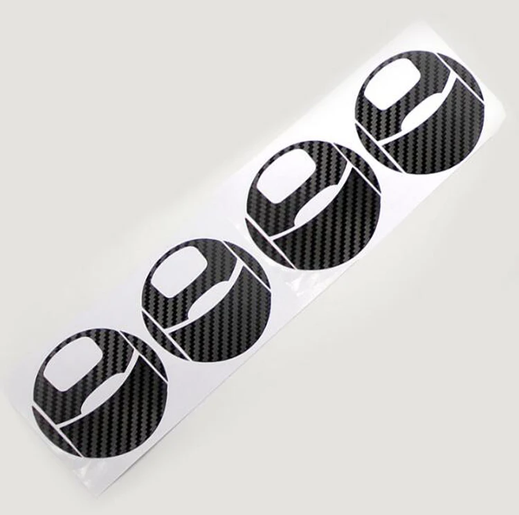 Автомобильные аксессуары углеродное волокно наклейки на выход кондиционера