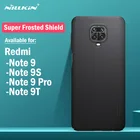 Матовый защитный чехол Nillkin для Xiaomi Redmi Note 9S 9T 9 Pro, чехол, матовая жесткая задняя крышка для Redmi Note 9, чехол