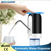 water bottle pump usb 5v charging automatic electric water dispenser pump bottle water one click auto switch drinking dispenser