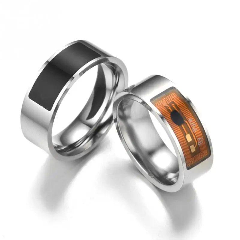 Smart Rings Waterproof Digital Fashion Ring Accessory Control Intelligent Finger NFC for Samsung Phone | Электроника