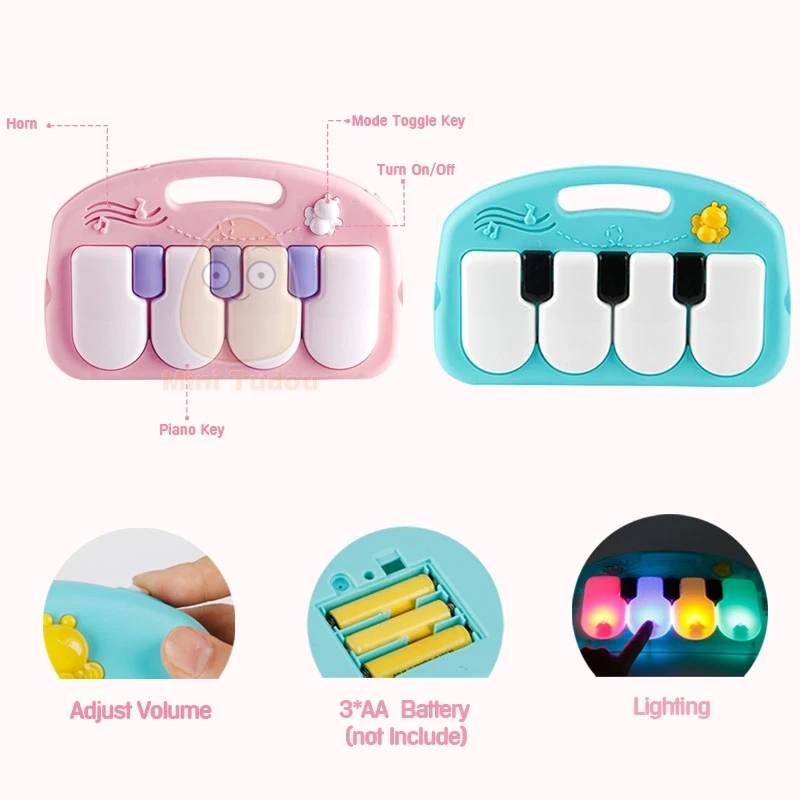 JOYLOVE детский тренажерный зал пазлы коврик образовательная стойка игрушки музыка