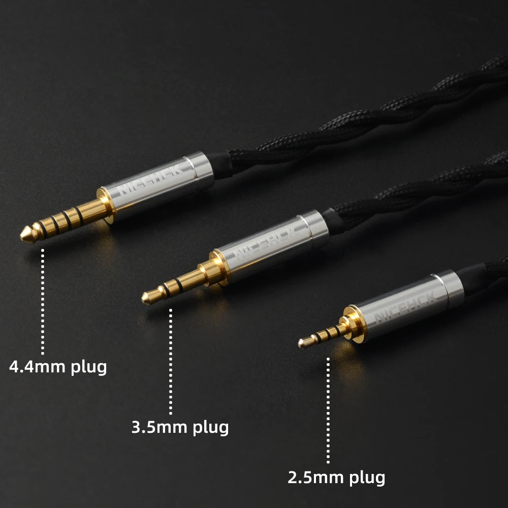 NiceHCK Blocc 5N UPOCC OCC Copper Litz 3 5/2 5/4 4 мм MMCX/0 78 мм/QDC 2Pin для M1 Pro KXXS ST 10S ZSX CIEM F3/NX7 MK3 LZ