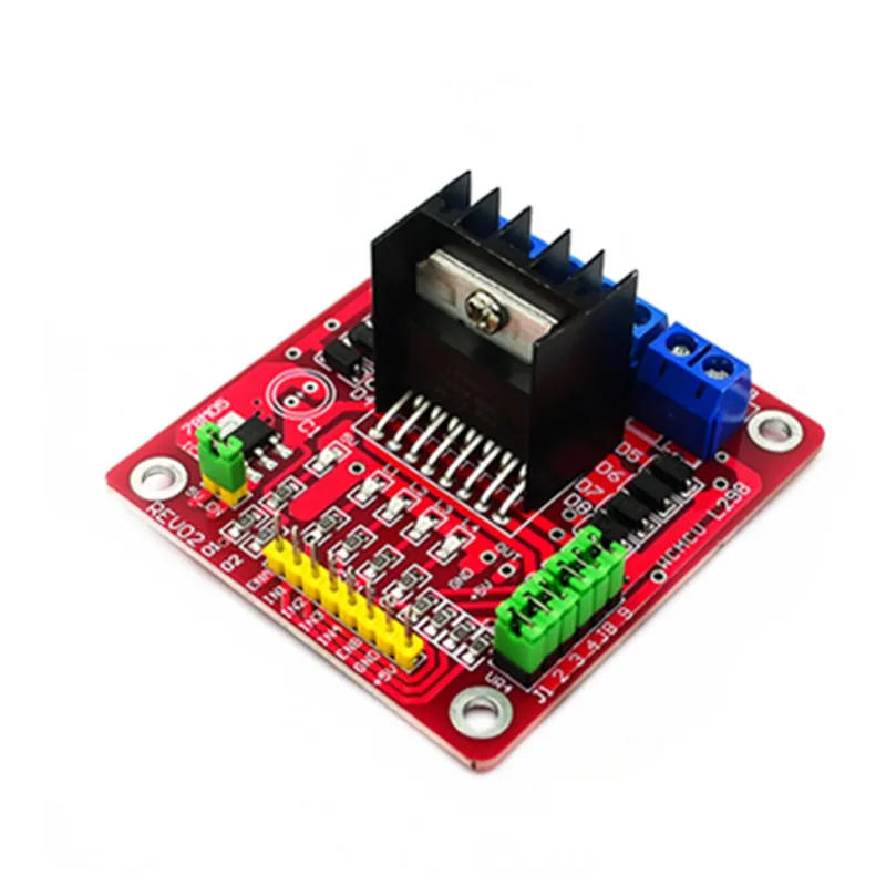 Новый оригинальный модуль платы драйвера двигателя L298N/шаговый