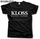 Футболка с надписью HANS KLOSS, модель J23, смешная полированная хипстерская Смита, польская пыльца, sbz1297