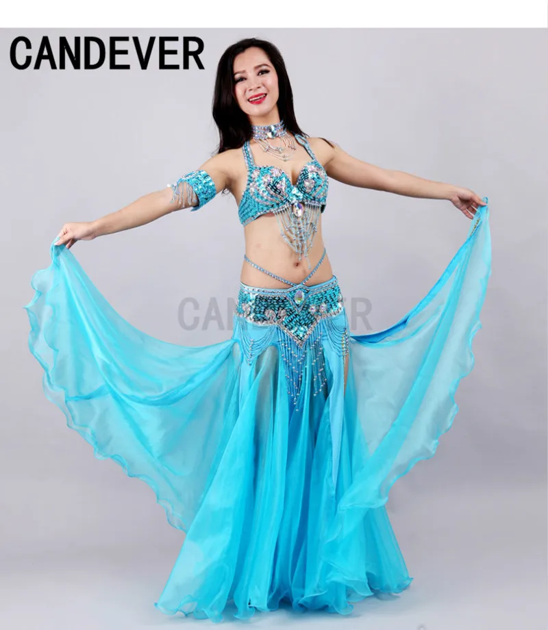 Восточная женская модель профессиональный бюстгальтер и ремень Цыганская юбка