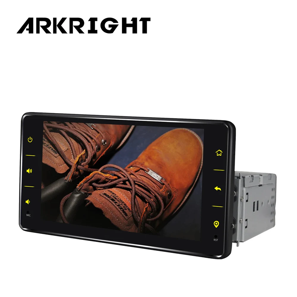Автомагнитола Carplay 6 2 дюйма Android 8 1 ядер GPS Wi Fi Встроенный 4G модем DSP 4 Гб + 64 ГБ задняя