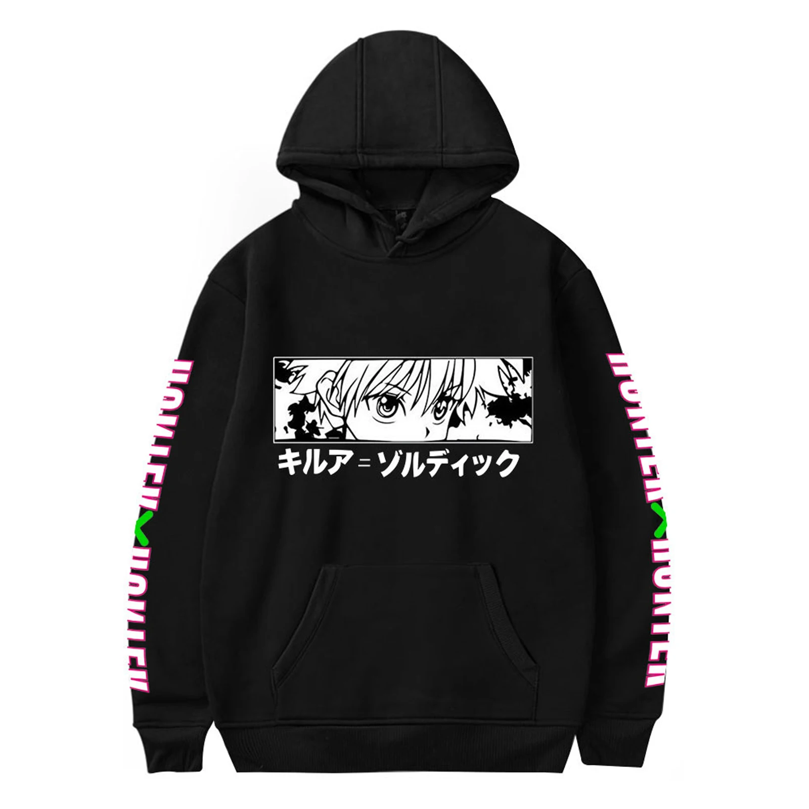 

Fashion Cool Men Hunter x Hunter Hoodie Men Women Loose Pullover Casual Sweatshirts Streetwear Harajuku Anime Hoodies