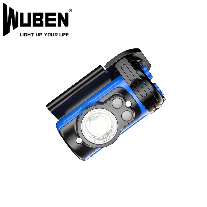 

2021 Новый WUBEN H3 фонарик налобный поворотный зажим налобный фонарь светодиодный лампа на шапку Ball Cap хип-хоп козырек фара для бега Пеший Туризм...