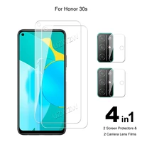 for honor 30s camera lens film tempered glass screen protectors protective guard hd clear