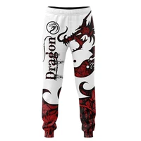 beautiful dragon tattoo 3d full print mens pants harajuku fashion trousers autumn casual jogging pants pa05