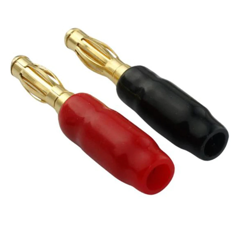 Аудиофильный штекер типа банан аудио сварочный фонарь позолоченная