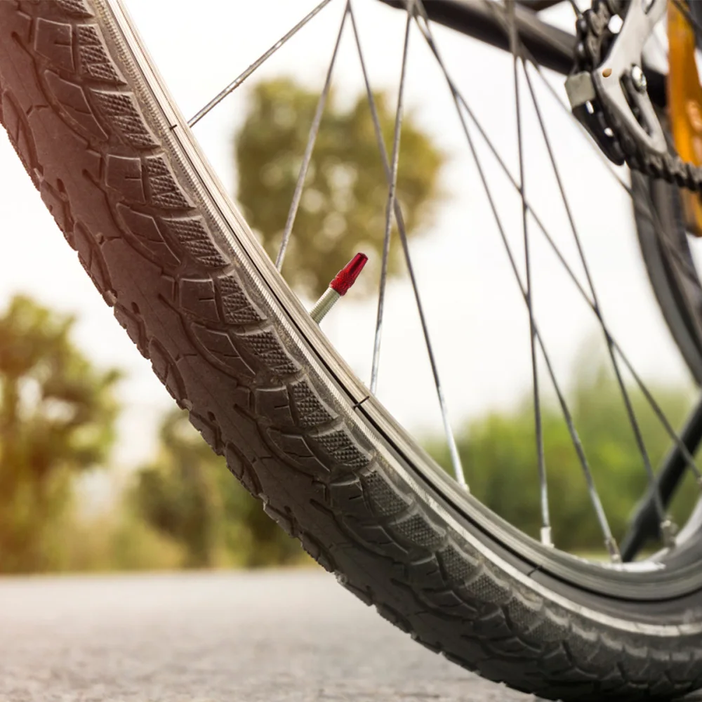 

LIOOBO 20pcs Presta Cap Anodized Machined Aluminum Alloy French Style Bike Tire Caps Dust Covers