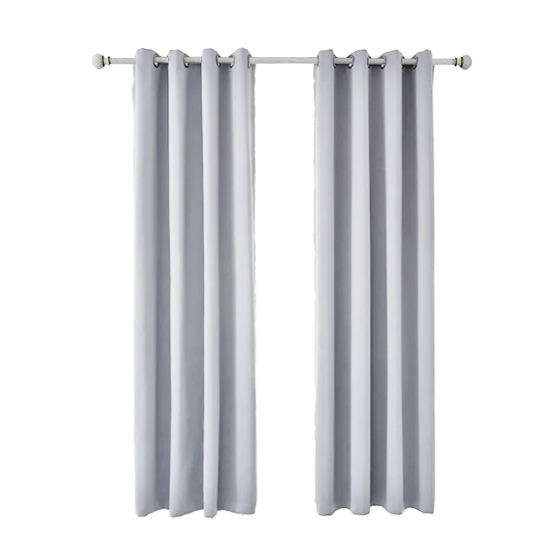 

Modern Blackout Curtains For Living Room Bedroom Window Treatment Blinds Finished Drapes Solid Color Kitchen Curtains Home Decor