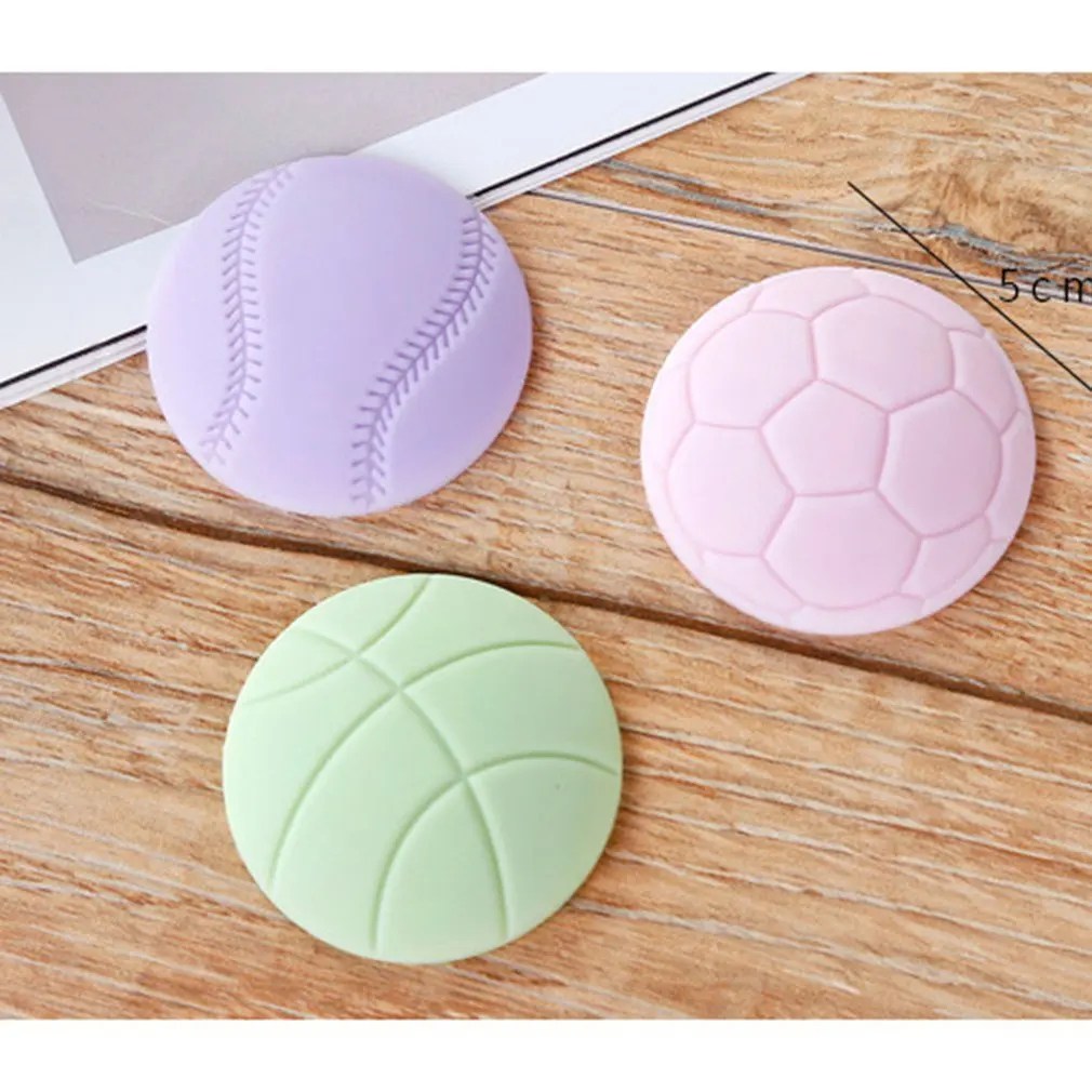 Ball type mute door rear wall crash pad Anti-collision handle lock protective | Дом и сад
