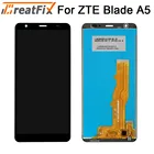 ЖК-дисплей и дигитайзер сенсорного экрана для ZTE Blade A5, 5,45 дюйма, 100% испытано, рабочая сборка для ZTE A5 2019, запасные части