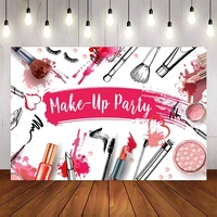 photography background beauty make up party backdropsteen girls make up shower lipstick backdrop photo booth studio photo prop
