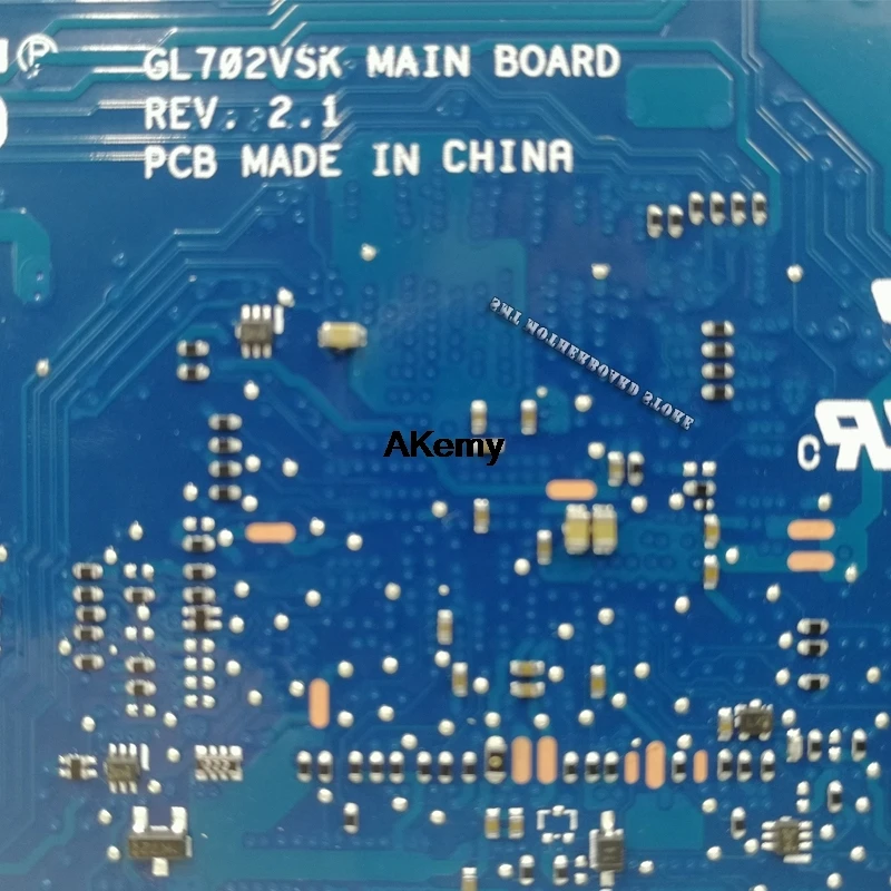 GL702VSK Motherboard For Asus GL702VMK GL702VM GL702VSK GL702VS laptop Motherboard GL702VSK Mainboard i7-7700HQ GTX1060/3G