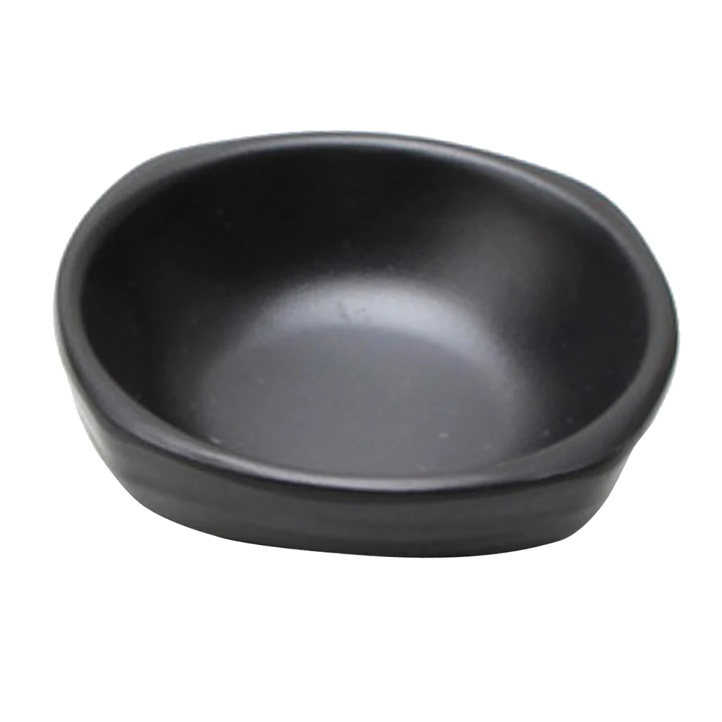 Пластиковая тарелка для соевого сахара варенья перца и соуса|Миски тарелки| |