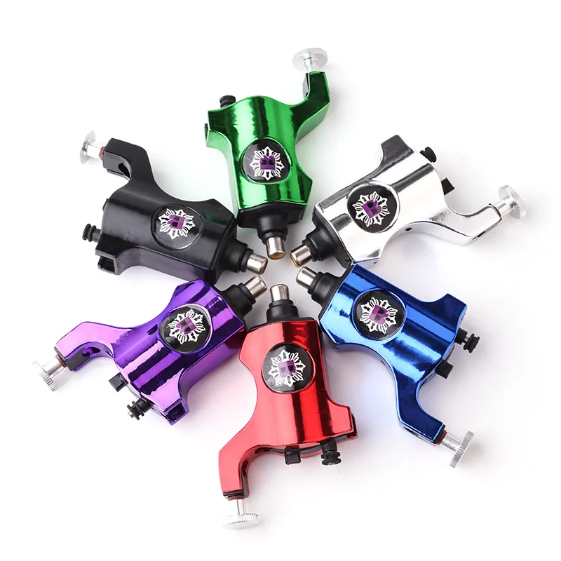 

RCA Rotary Tattoo Machine 4 Color for Shader Liner Fashion Body Art Professional Strong Motor Machines Gun Tattoo Supplies