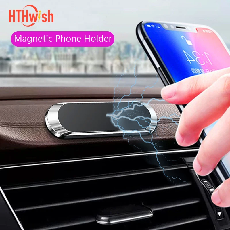 

Universal Car Phone Holder Magnetic Air Vent Magnet Mobile Phone Car Holder 360 Rotating Anti-slip Bracket Car Mount Holder