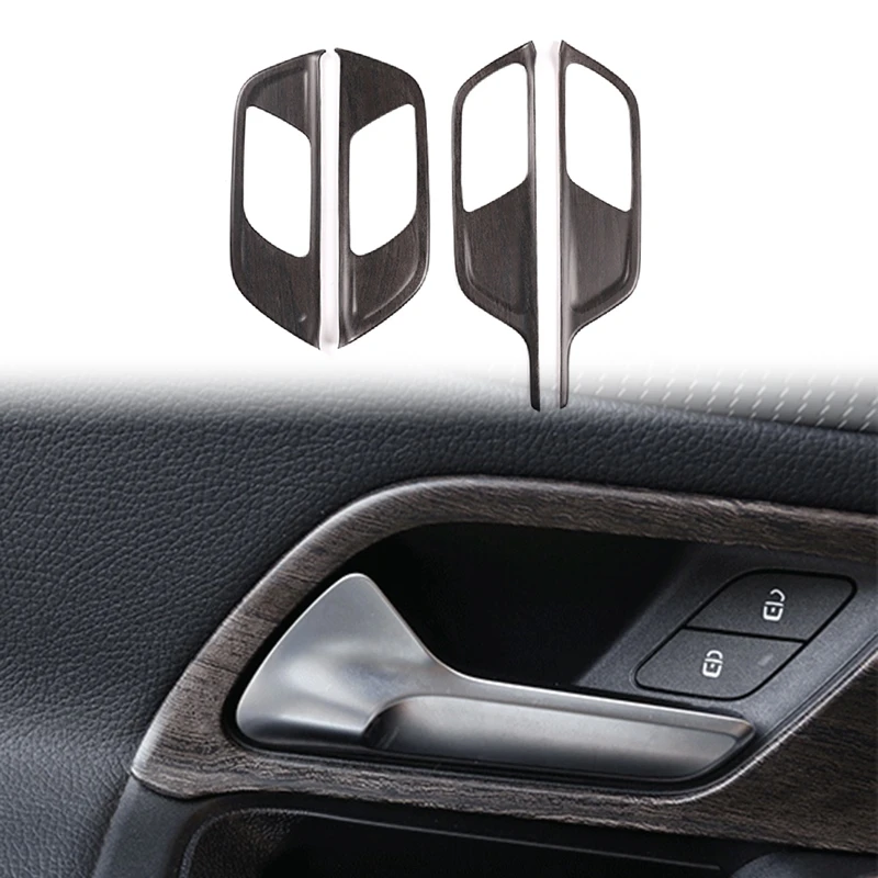 

4 шт., декоративные крышки для автомобильной внутренней дверной ручки Mercedes Benz B GLB Class 2020