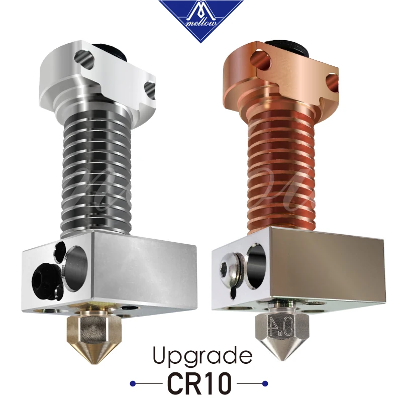 mellow 3d printer parts all metal nf smart cr10 hotend extruder kit for upgrade creality ender 3 ender 3 pro micro swiss free global shipping