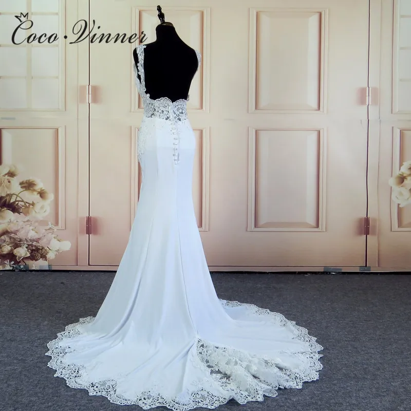 Европейское дизайнерское пикантное свадебное платье с открытой спиной и юбкой