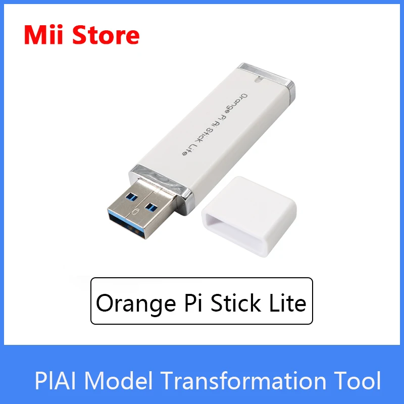 orange pi ai stick lite with plai model transformation tools neural network computing artificial intelligence free global shipping