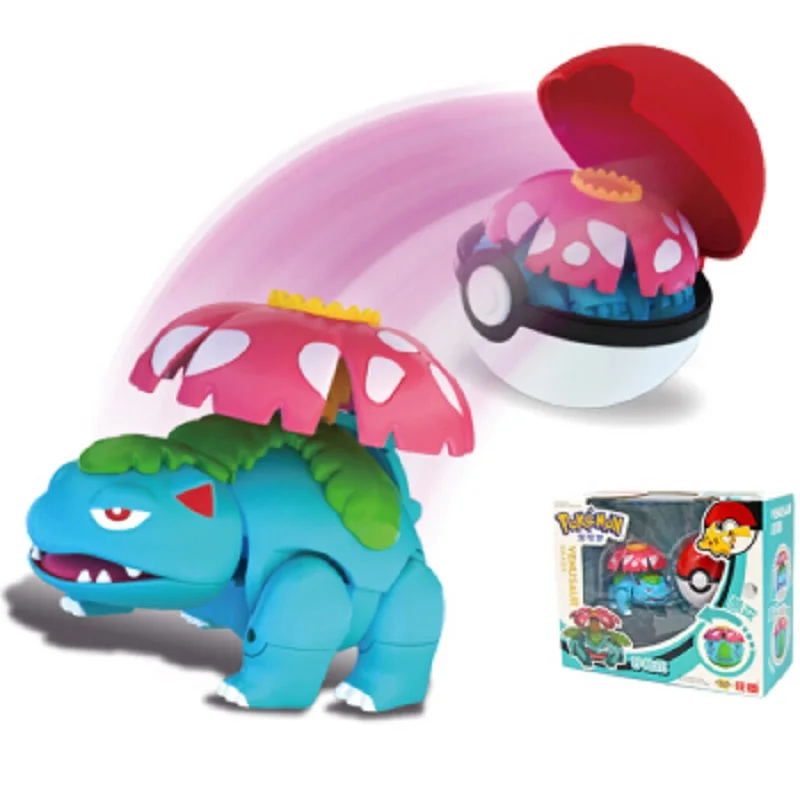 Подлинная фигурка покемона эльфийский мяч модель Пикачу лунала Чаризард Покемон