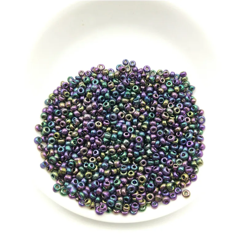 Бусины из чешского стекла 10 г/упаковка 2 мм | Украшения и аксессуары
