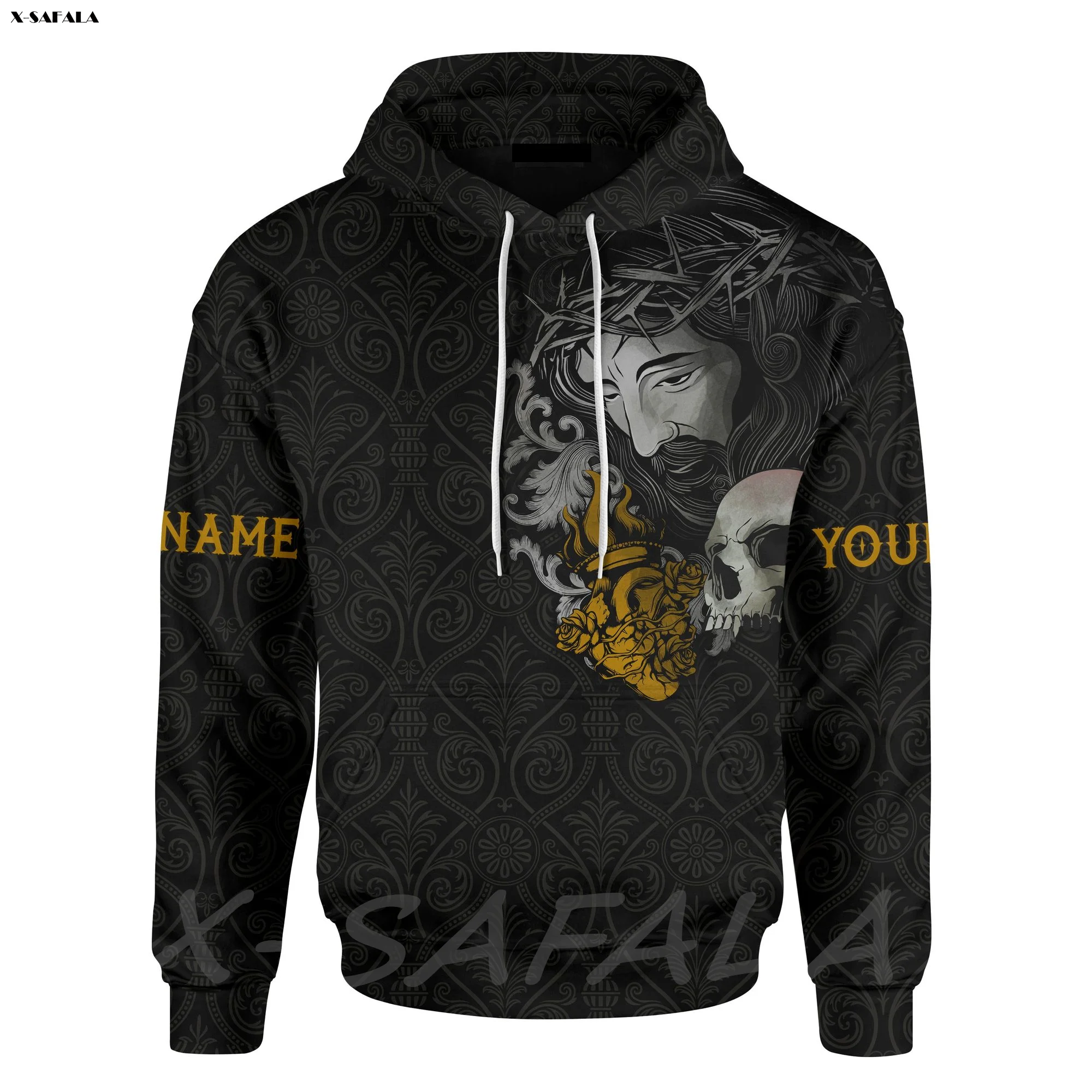 

Jesus Is God Skull Christian Knight 3D Printed Man Female Zipper HOODIE Pullover 2 Sweatshirt Hooded Jersey Tracksuits