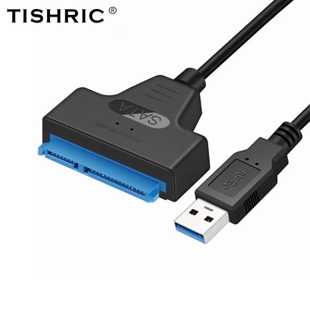 Адаптер для кабеля SATA USB 3 0 2 5 15 + 7 22 контакта поддержка дюйма внешний SSD HDD жесткий