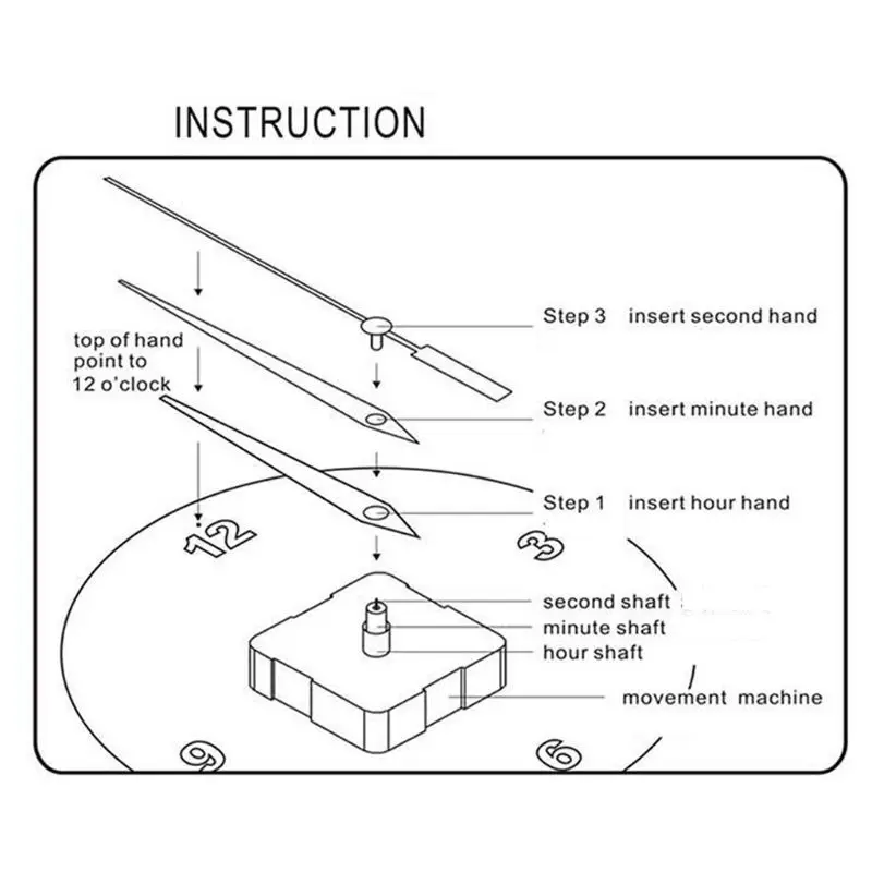 Настенные 3d-часы сделай сам наклейка на зеркальную поверхность декоративные