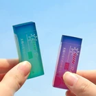 Симпатичный креативный прозрачный ластик детский специальный мультяшный красочный ластик без следов без чипов кавайные канцелярские принадлежности