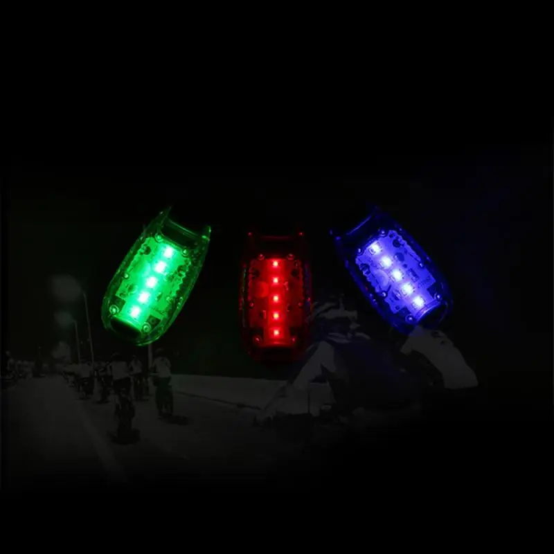 Multifungsi Sepeda Belakang Outdoor Yang Berkuda 5LED Peringatan Lampu Ransel Lampu Lampu Helm Sepeda Lampu Sepeda Aksesoris