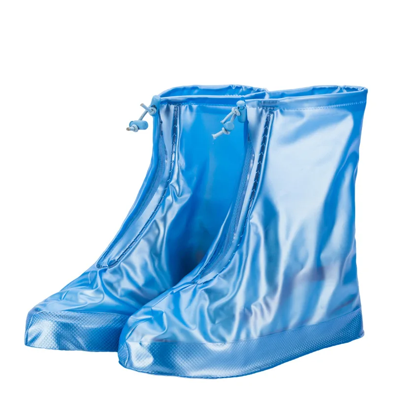 

PVC Rainproof Shoe Cover Fashionable Antiskid Wear Resistant Waterproof Shoe Cover Adult Children's Rain Shoe Boot Cover