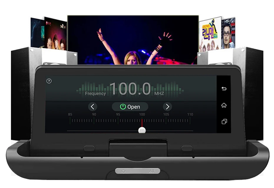 Автомобильный видеорегистратор WHEXUNE 8 дюймов, 4G, Android, Full HD, 1080 P, автомобильная камера, gps навигатор, ADAS, двойной объектив, ночное видение, Автомобильный видеорегистратор, видеорегистратор