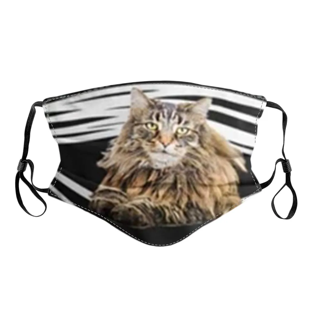 

1pc Adult Cats Prints Breathable Washable Mask Face Cover face mask fashion mascarilla reutilizable mondkapjes wasbaar face mask