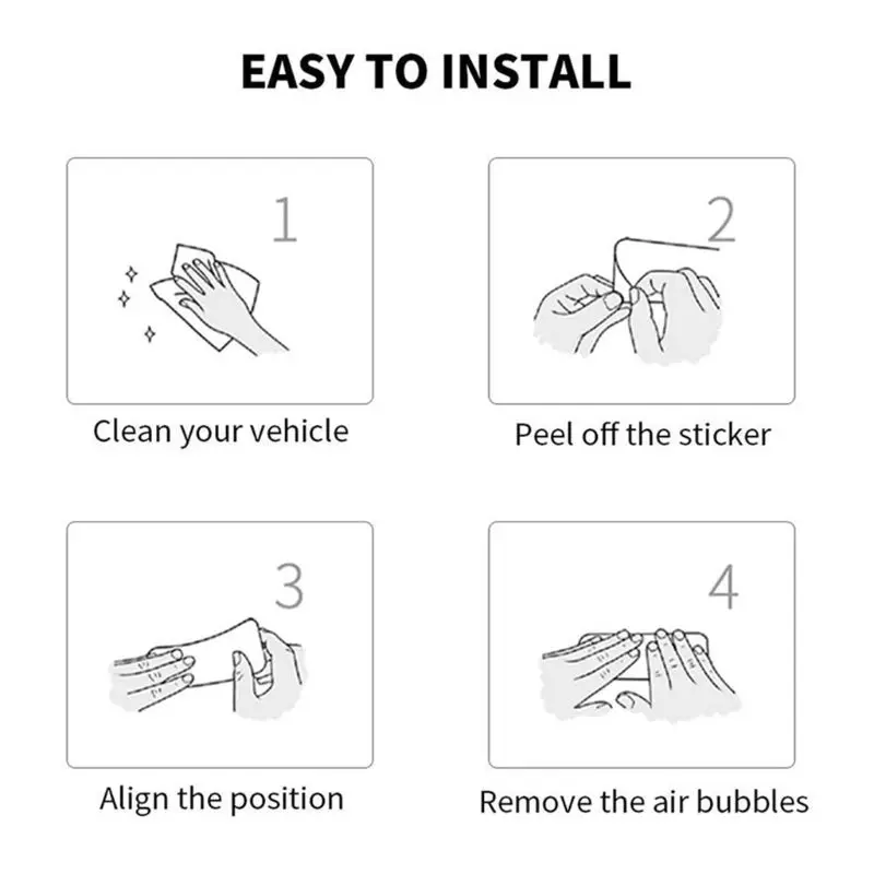 Наклейка на дверь автомобиля Tesla Model 3 8 шт./компл. | Автомобили и мотоциклы