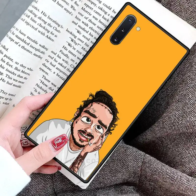 

post malone pop singer Phone Case For Samsung Galaxy S8 S9 S10 Plus S10E Note 3 4 5 6 7 8 9 10 Pro Lite cover