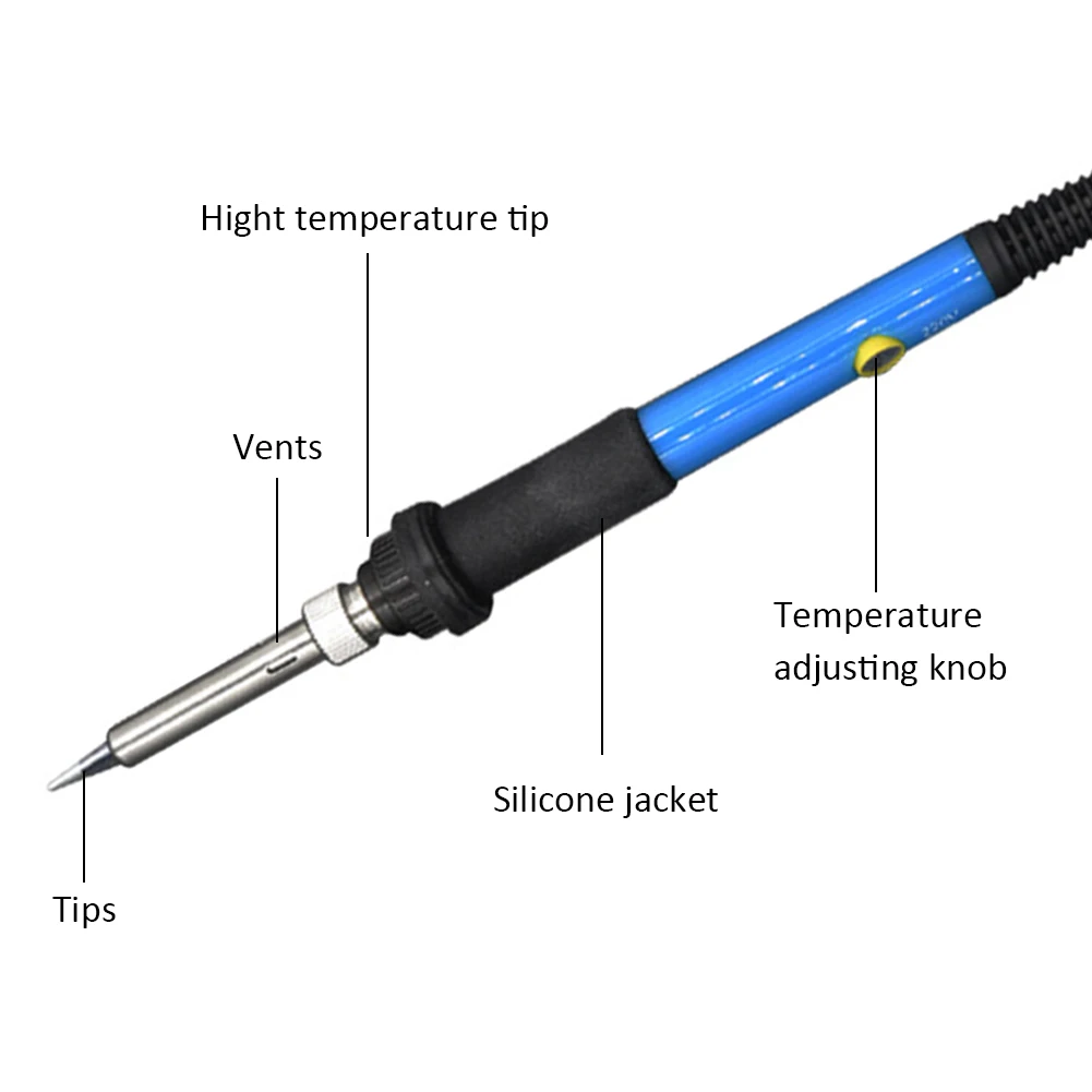

52 PCS Electric Soldering Iron Carving Pyrography Tool Wood Burning Pen Embossing/Carving/Soldering Tool Craft Set