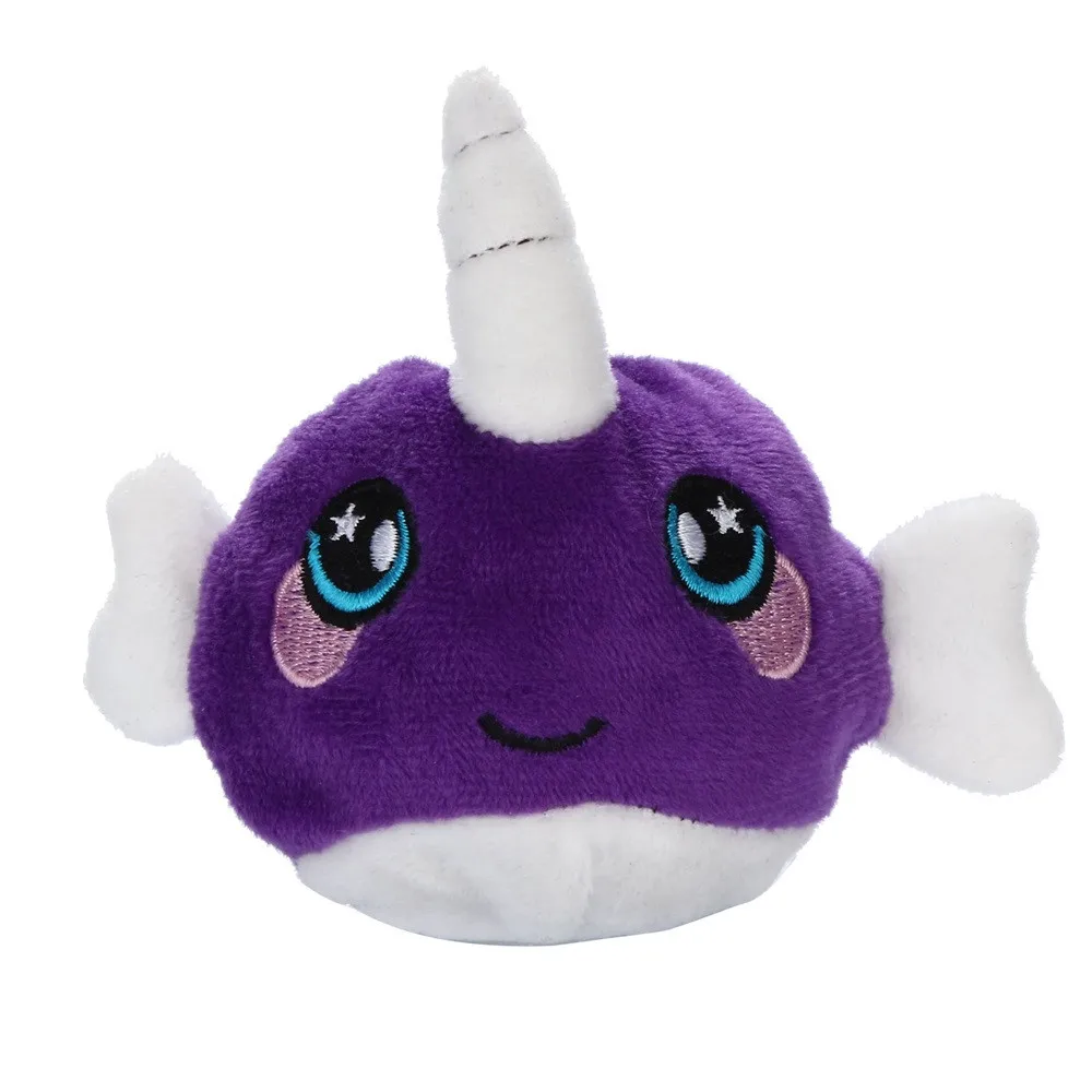 Милая пушистая мультяшная игрушка медленно поднимающаяся креативная